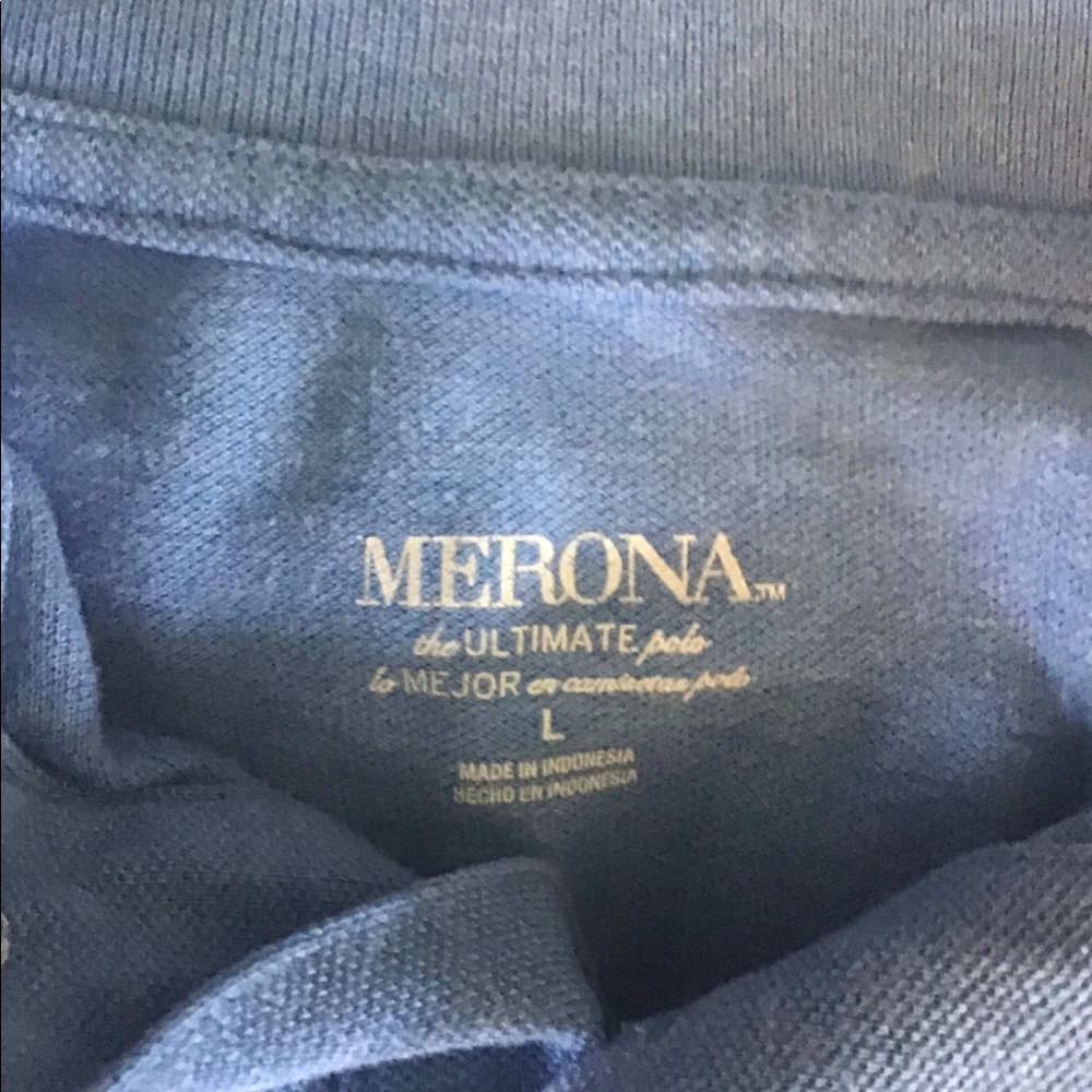 Large Merona Men’s Polo